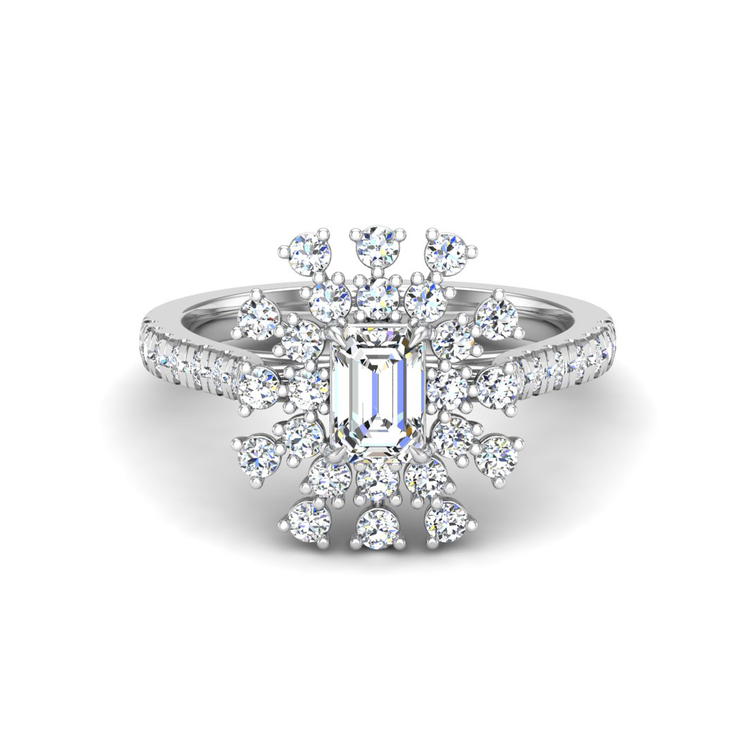 Janet Halo Engagement Ring